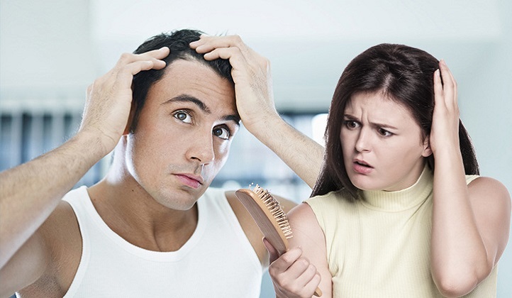 hair loss problem man and woman