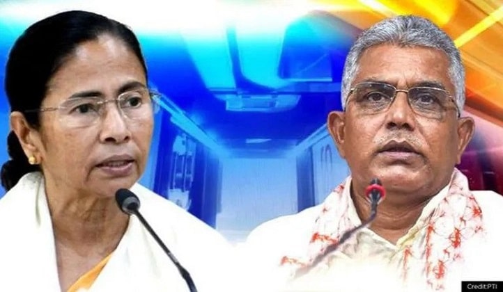 mamata banerjee dilip ghosh