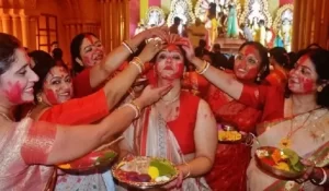 women durga puja