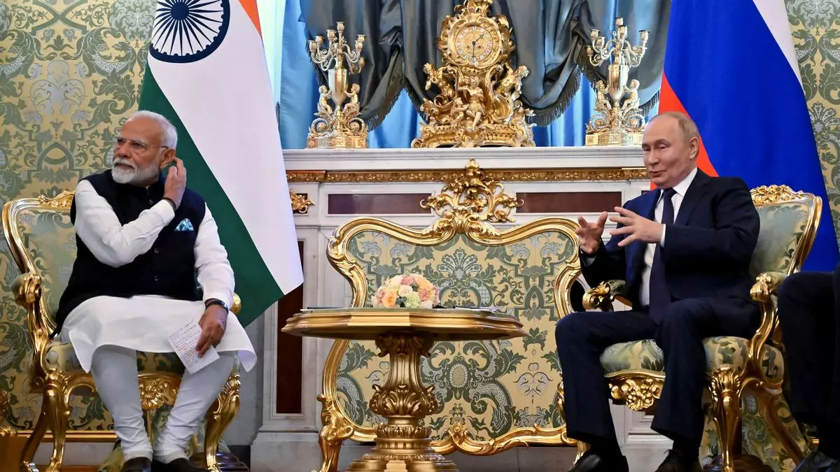 modi and putin