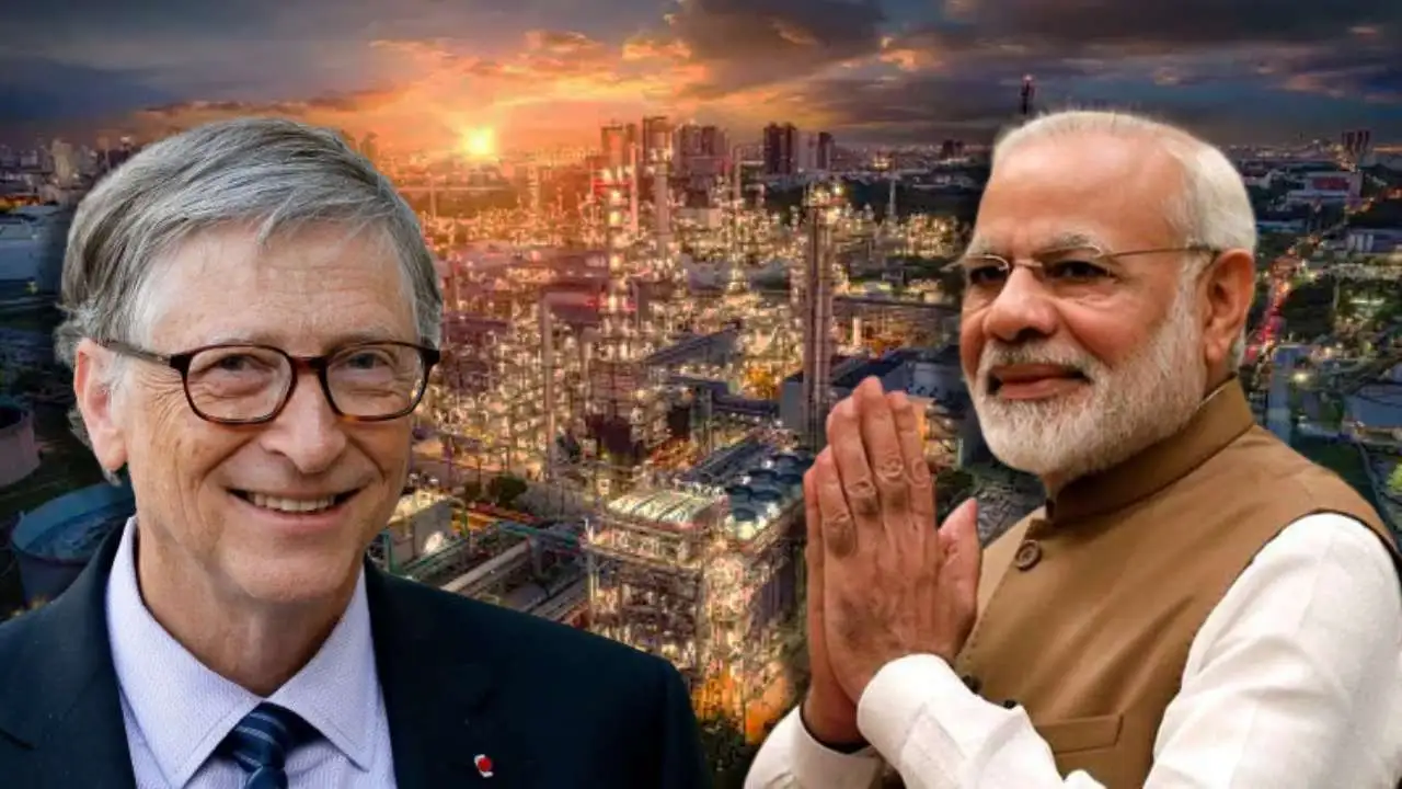 bill gates and modi