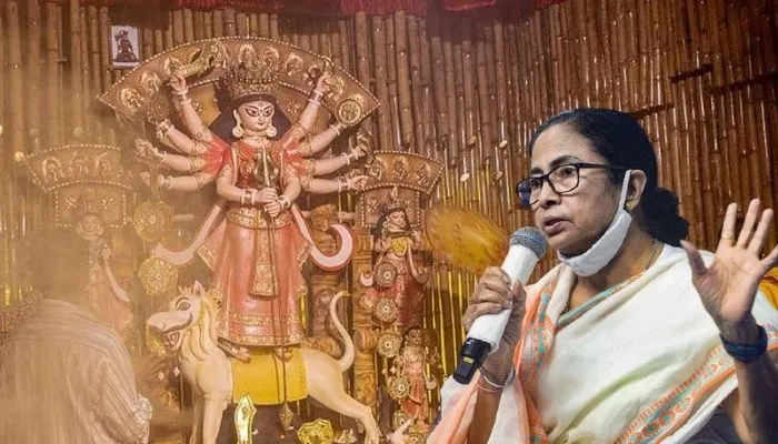 mamata in durga puja